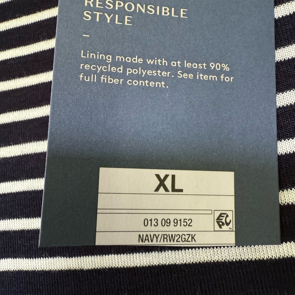 Universal Thread striped Dark Navy Knit Maxi Dress - Picture 5 of 6